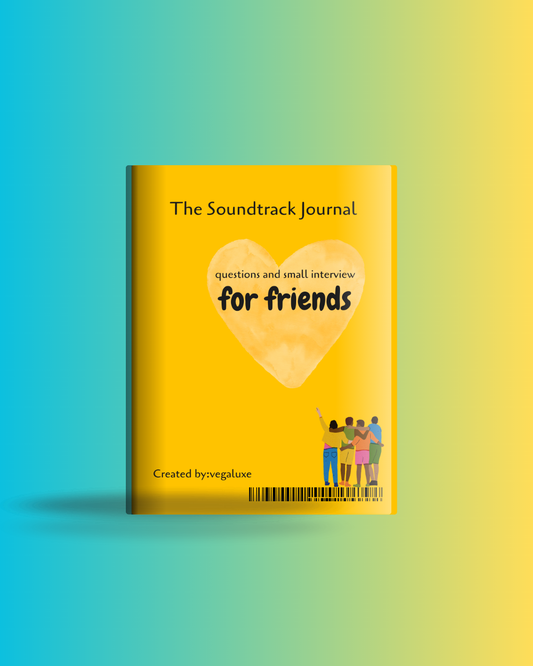 The Friendship Soundtrack Journal – A Fun & Thoughtful Keepsake for Best Friends